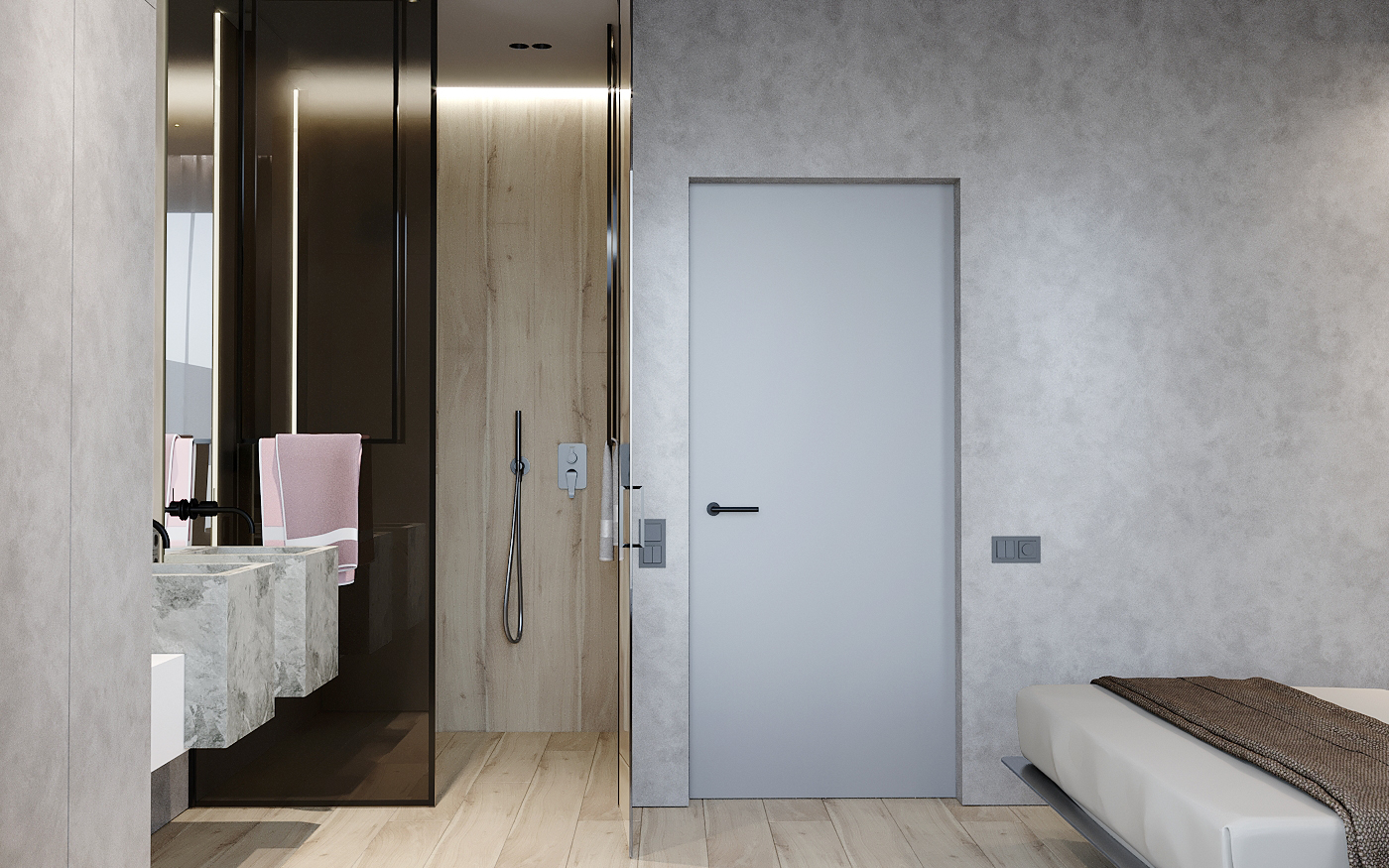 Минимализм для молодой пары