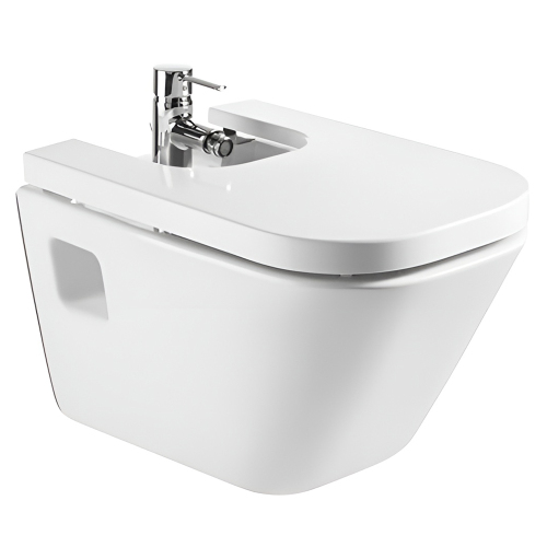 Биде подвесное Roca Gap 357475000 белый с крышкой