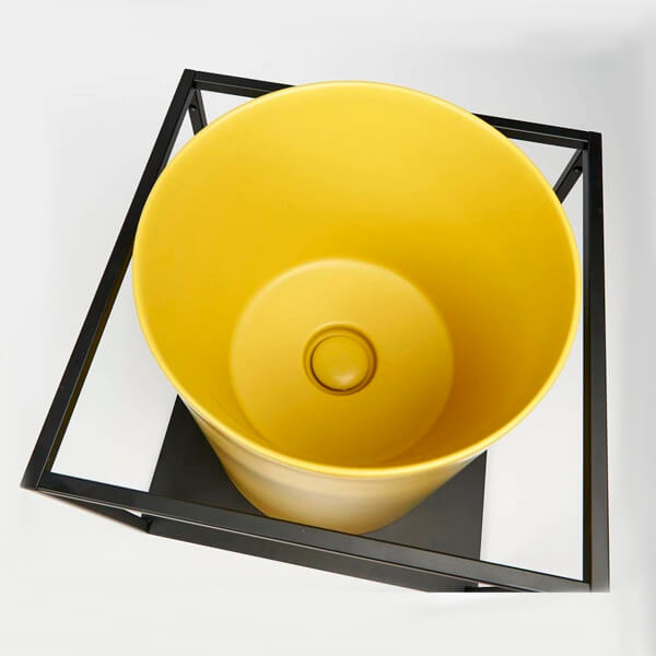 Раковина с металлической консолью Galassia 7305OC+2081NE