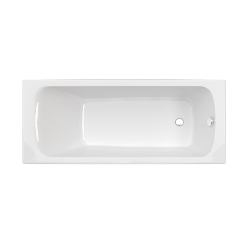 GAMMA Ванна акриловая 1700x700x560 с каркасом, с ФП, без с/п, белая TRITON