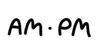 Логотип AM PM Логотип AM PM