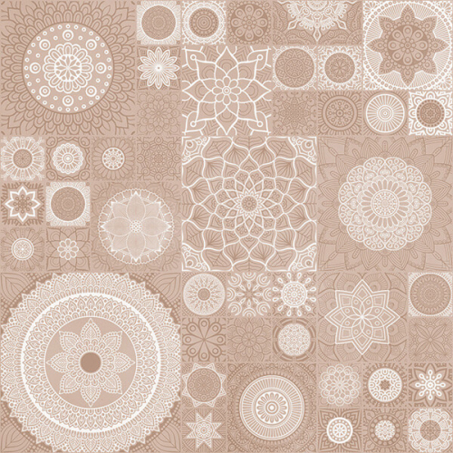 Керамогранит 60x60 матовый Mandala desert palm AVS by Colortile