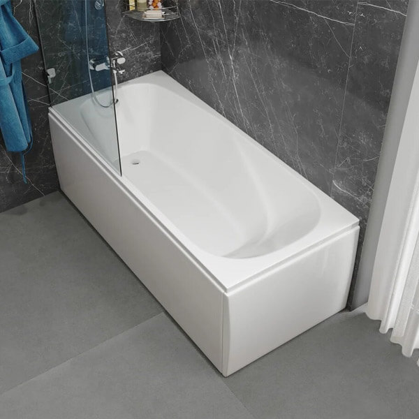 Акриловая ванна Vagnerplast Aronia 170x75 белая, без каркаса