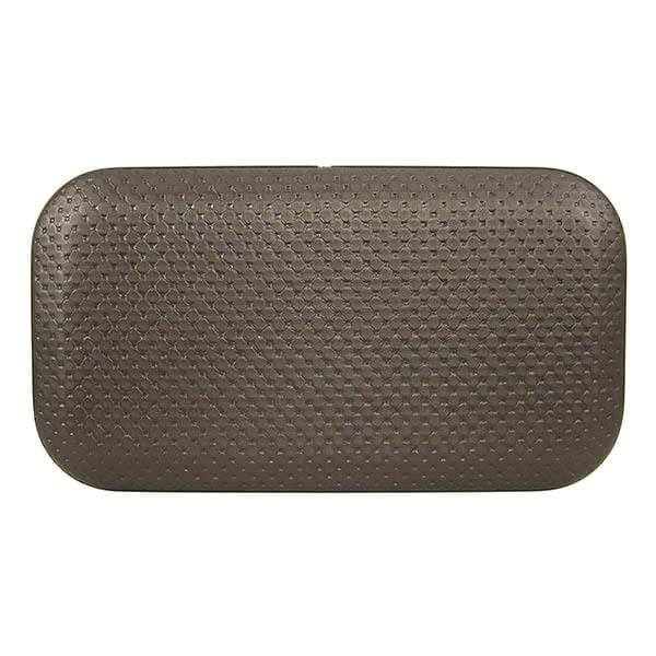 Корзина для белья AVS Mand Plus, 45x25 см, шоколад/хром, с микролифтом