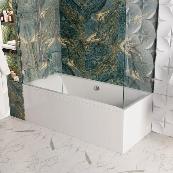 Акриловая ванна Vagnerplast Veronela 180x80 белая, без каркаса