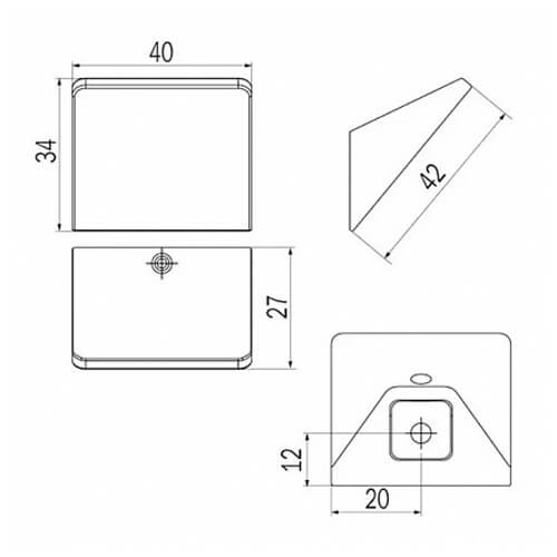Крючок INDA INDISSIMA A8820ANE