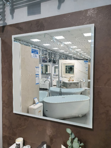 Зеркало 800x800 LED ИК-датчик + антипар Элен BRIZ