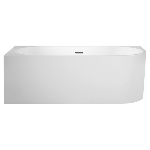 Акриловая ванна AVS Санья 180x85 L белая с донным клапаном