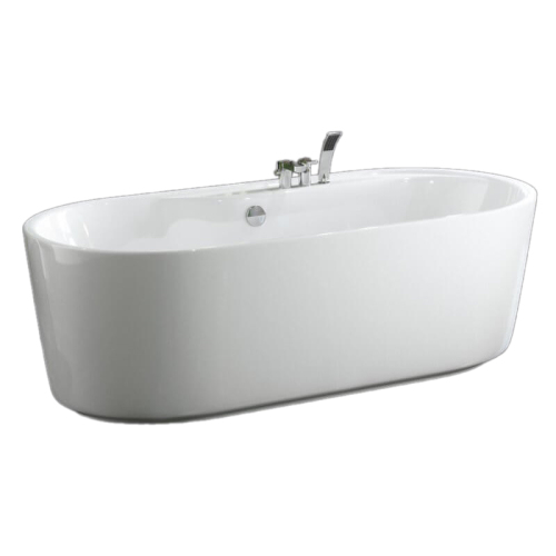 Акриловая ванна BelBagno BB14-K 180х85 белая с ножками