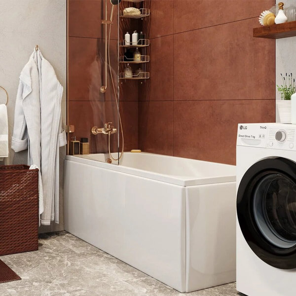 Акриловая ванна Vagnerplast Aronia 160x75 белая, без каркаса