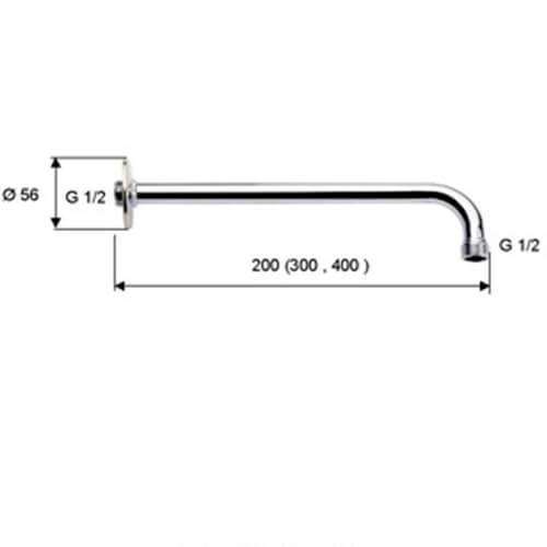  1/2 400 мм Remer RR 343