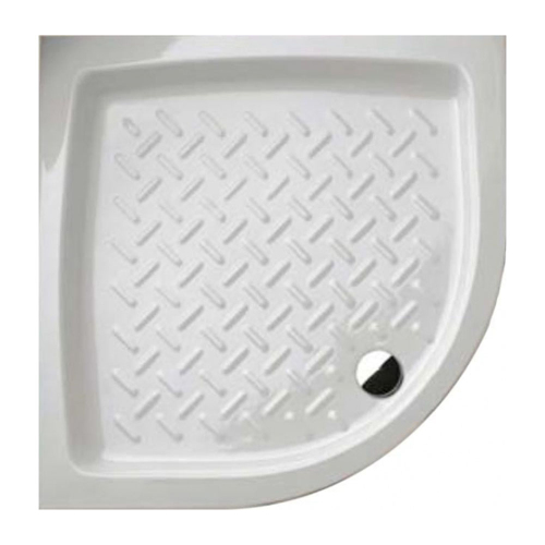 PIATTI DOCCIA Поддон керамический полукруглый 90*90*h11 55R D=60мм, цвет белый