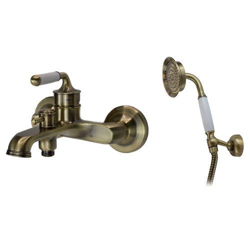 Смеситель для ванны с душем ESKO Prague PG 54 бронза