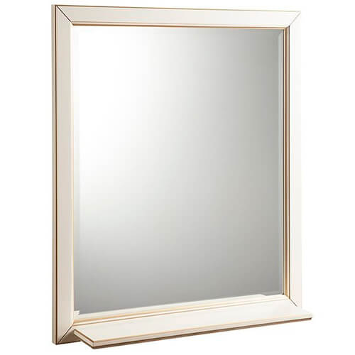 Зеркало с полкой 800х1000 Альбион Caprigo 10331-В002