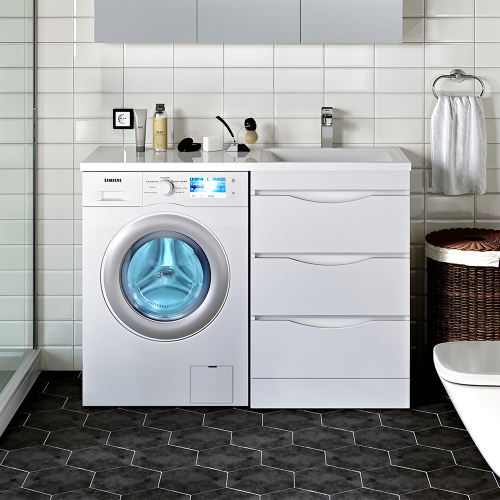 Тумба с раковиной Runo Орион УТ000003442+00-00001025 120 см правая