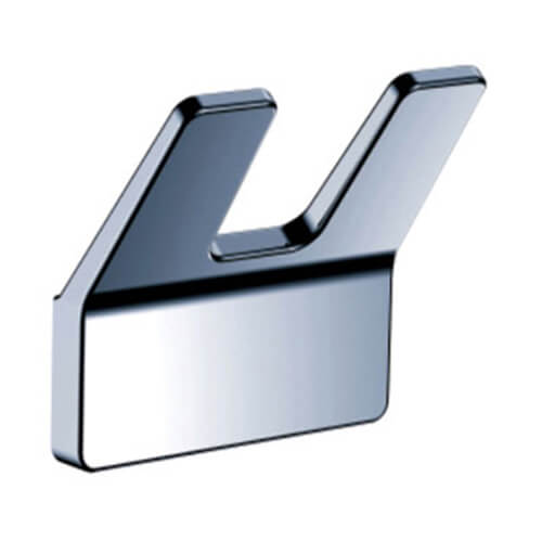 Крючок AVS Zeta, хром, двойной