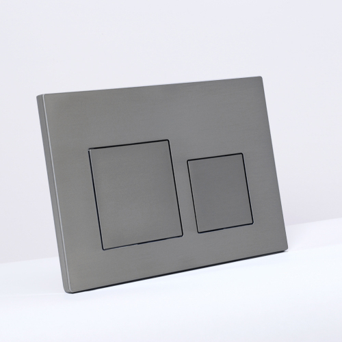 Клавиша смыва AVS оружейная сталь квадратные кнопки