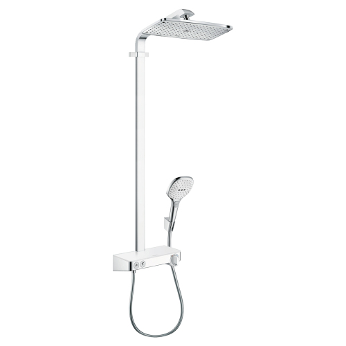 Душевая стойка Hansgrohe Raindance E 27288400 белый/хром