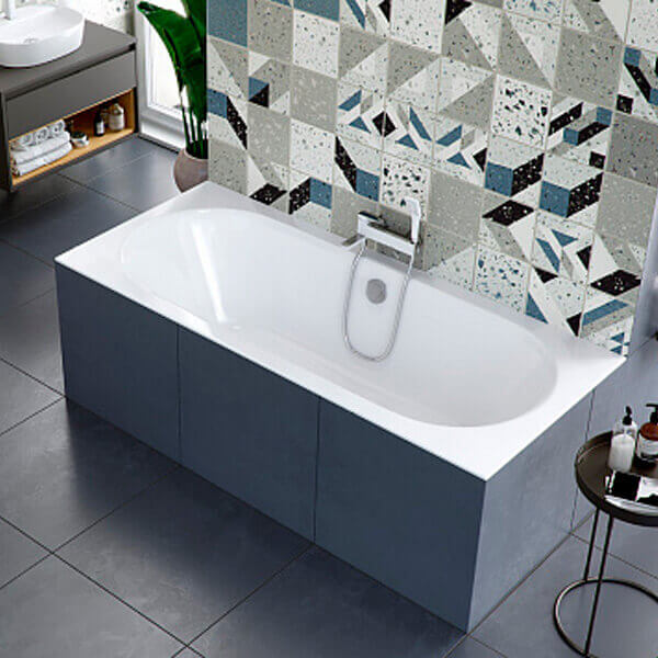 Акриловая ванна Excellent Oceana Slim 180x80 белая, без каркаса