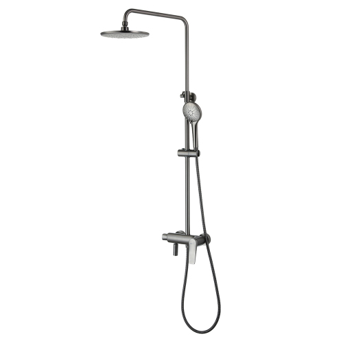 Душевая стойка Lemark Bronx LM3762GM графит