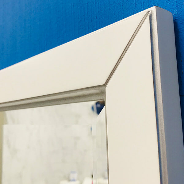 Зеркало с полкой 800х1000 Альбион Caprigo 10331-В077