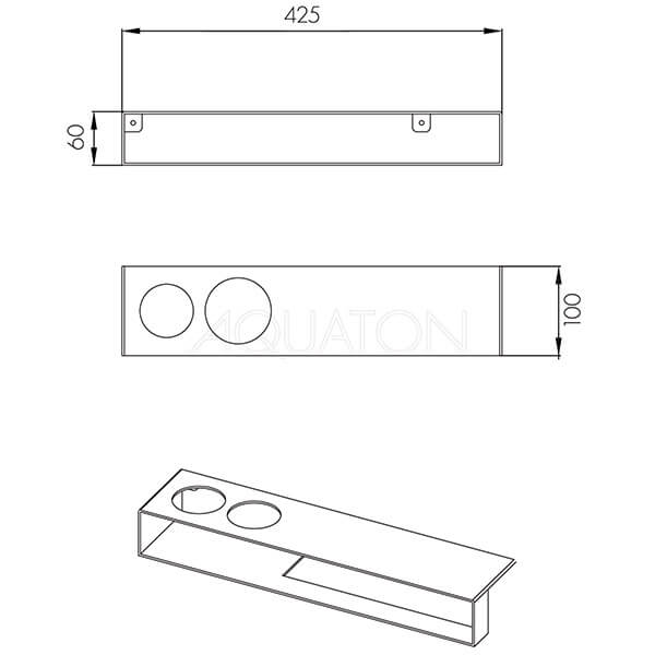 Подставка Лофт Урбан Aquaton 1A255603LQX70