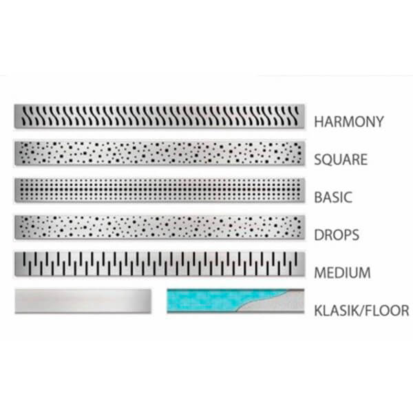 Водоотводящий желоб 850 Medium MCH с сеточками CH 850 MN сет