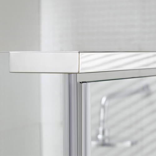 Душевой уголок AVS Трапеция 90x90 профиль хром, стекло прозрачное