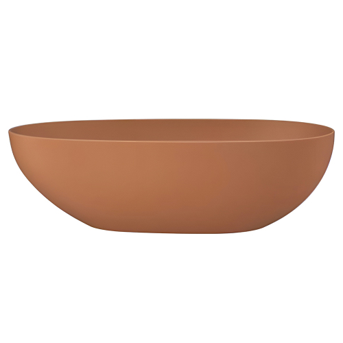 Акриловая ванна AVS Магия 180x85 терракотовая матовая с донным клапаном