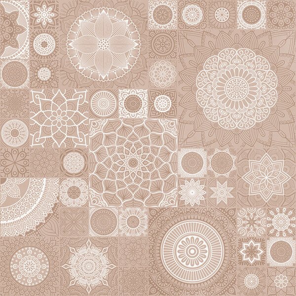 Керамогранит 60x60 матовый Mandala desert palm AVS by Colortile