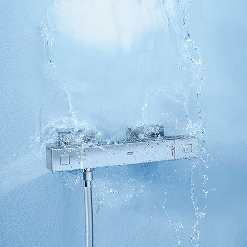 Термостат для душа Grohe Grotherm Cube 34488000 хром