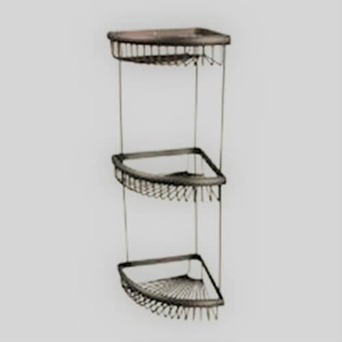 Полочка решетка угловая Classic BD22*22*3