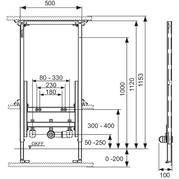 Система инсталляции Tecebase h1120