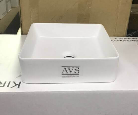 Рукомойник AVS AVS-82179-S-MW 36х36 белый
