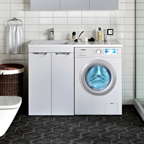 Тумба с раковиной Runo Лира УТ000003443+00-00001024 120 левая