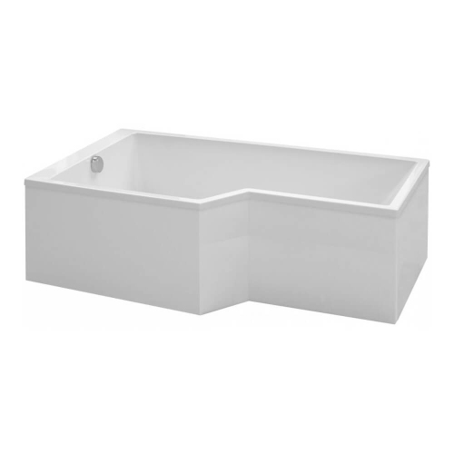 Акриловая ванна Jacob Delafon Bain Douche Neo 160х90 L белая без каркаса