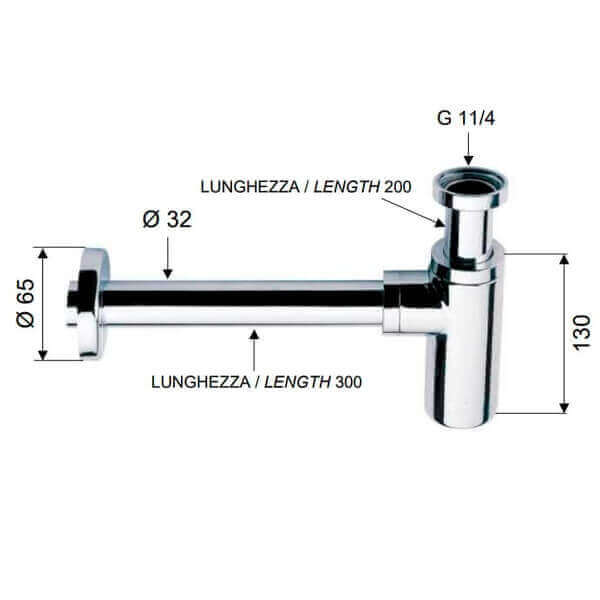 Сифон Remer 958LNO