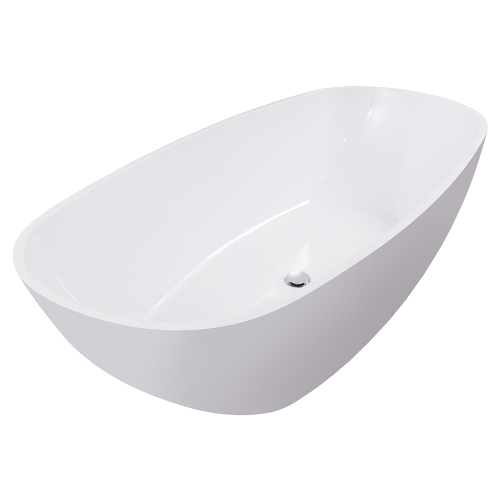 Ванна из искусственного камня Aqua de Marco Angelo 175x80 белая