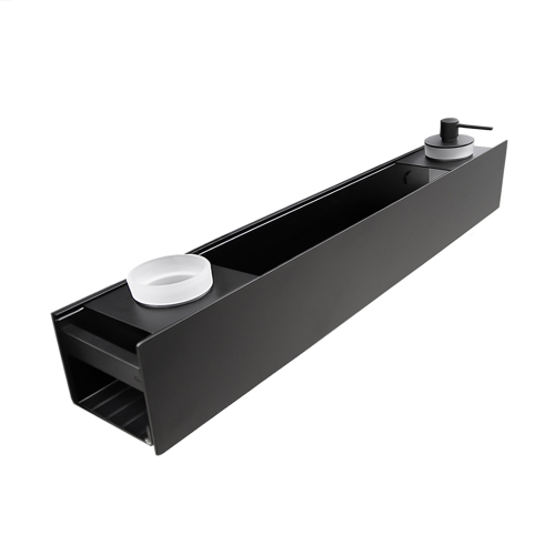 Полка AVS King, 65 см, черный мат...