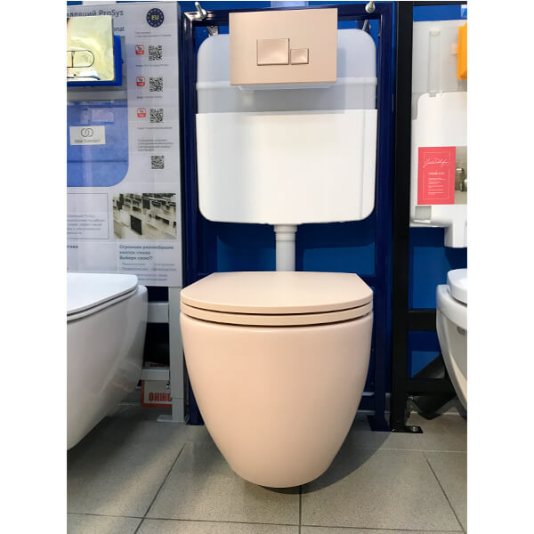 Кнопка смыва ISVEA Axis 54MJ0106I бежевая матовая