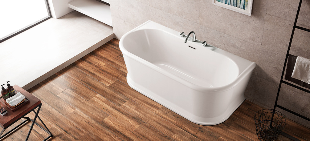 Пристенная ванна