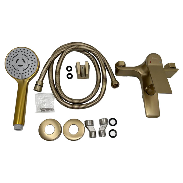 Смеситель для ванны с душем ESKO Shanghai SHA54 золото