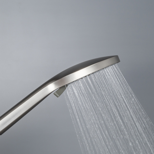 Смеситель для ванны с душем AVS Pulse оружейная сталь