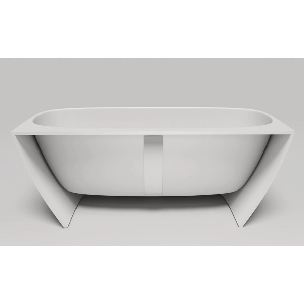 Ванна из искусственного камня Salini Sofia Wall S-Sense 160х80 белая