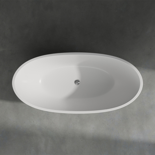 Акриловая ванна AVS Наоми 170x80 белая с донным клапаном