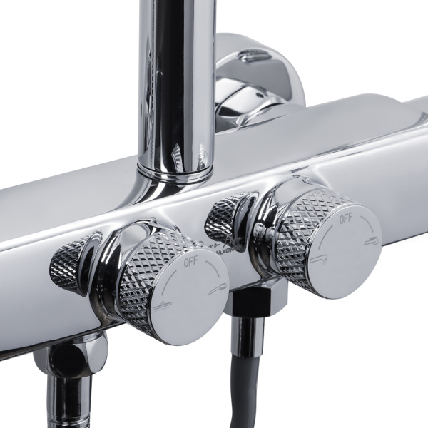 Душевая стойка Maxonor Ecstasy PL2485 хром