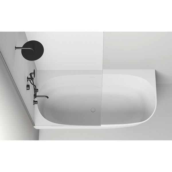 Ванна из искусственного камня Salini Sofia Corner S-Sense 170x85 L белая