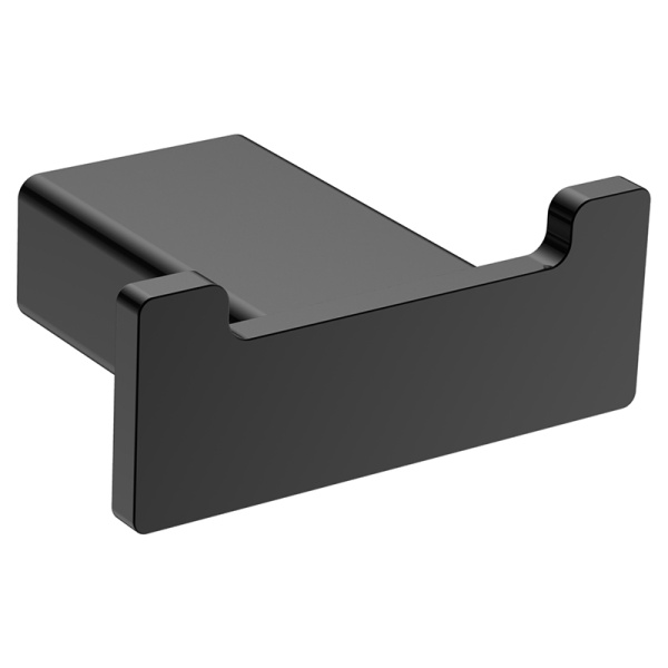 Крючок AVS Swart, черный матовый, двойной