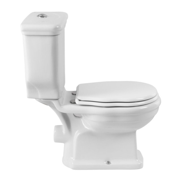 Унитаз напольный с бачком и сиденьем Boheme BelBagno BB115CPR+BB115T+BB115SC