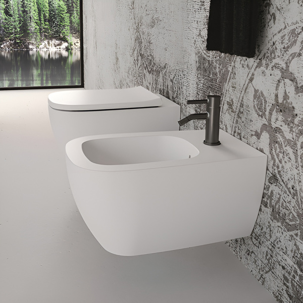 Унитаз подвесной Alice Wunder 45000101SET безободковый, белый